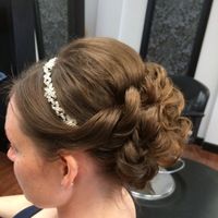 Hair and makeup trial