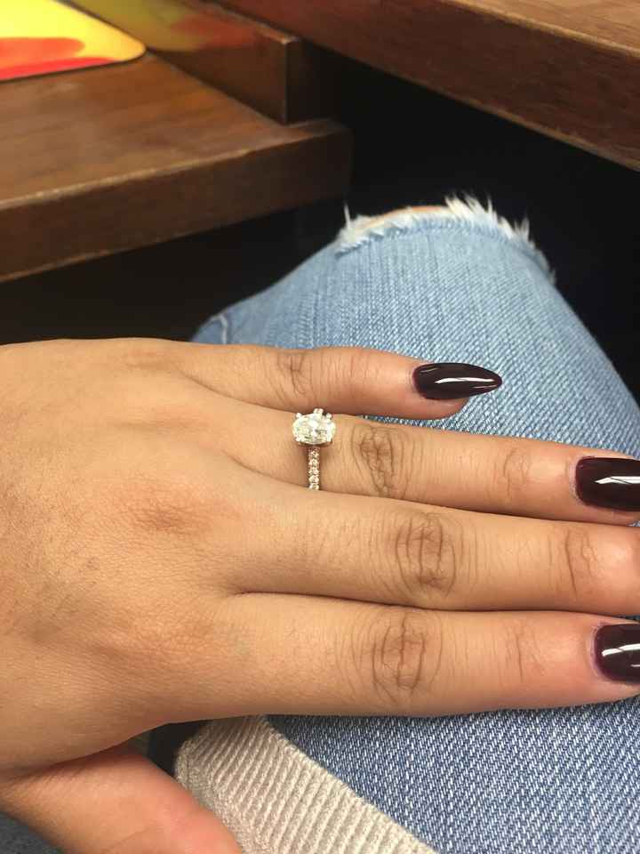 Let's see those beautiful rings lady's!
