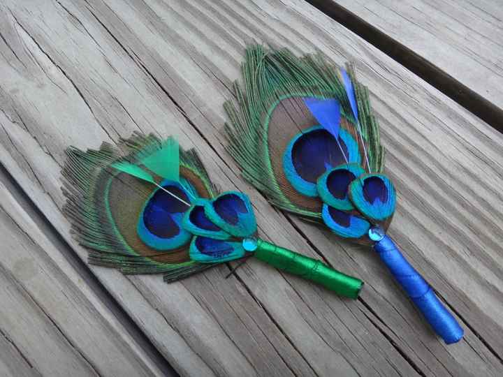 Who is making their boutonnieres?