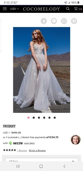 I'm in love with this dress butttt... - 1
