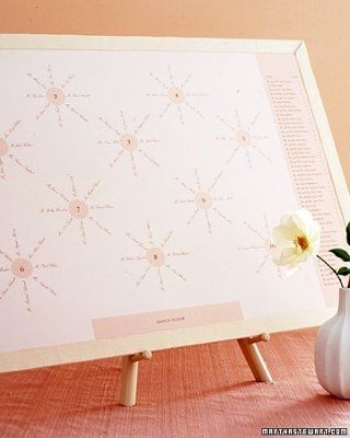 Escort Card Ideas