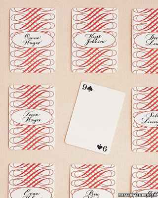 Escort Card Ideas