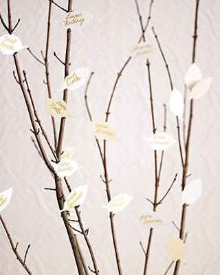 Escort Card Ideas