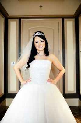 Veils and hairstyles