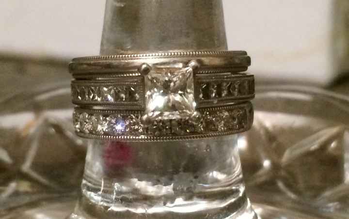 Engagement/wedding rings