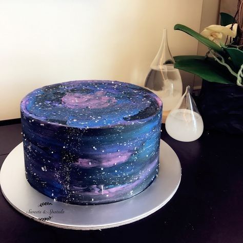 Galaxy Wedding Cake - 1