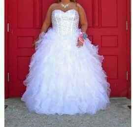 Wedding dress.