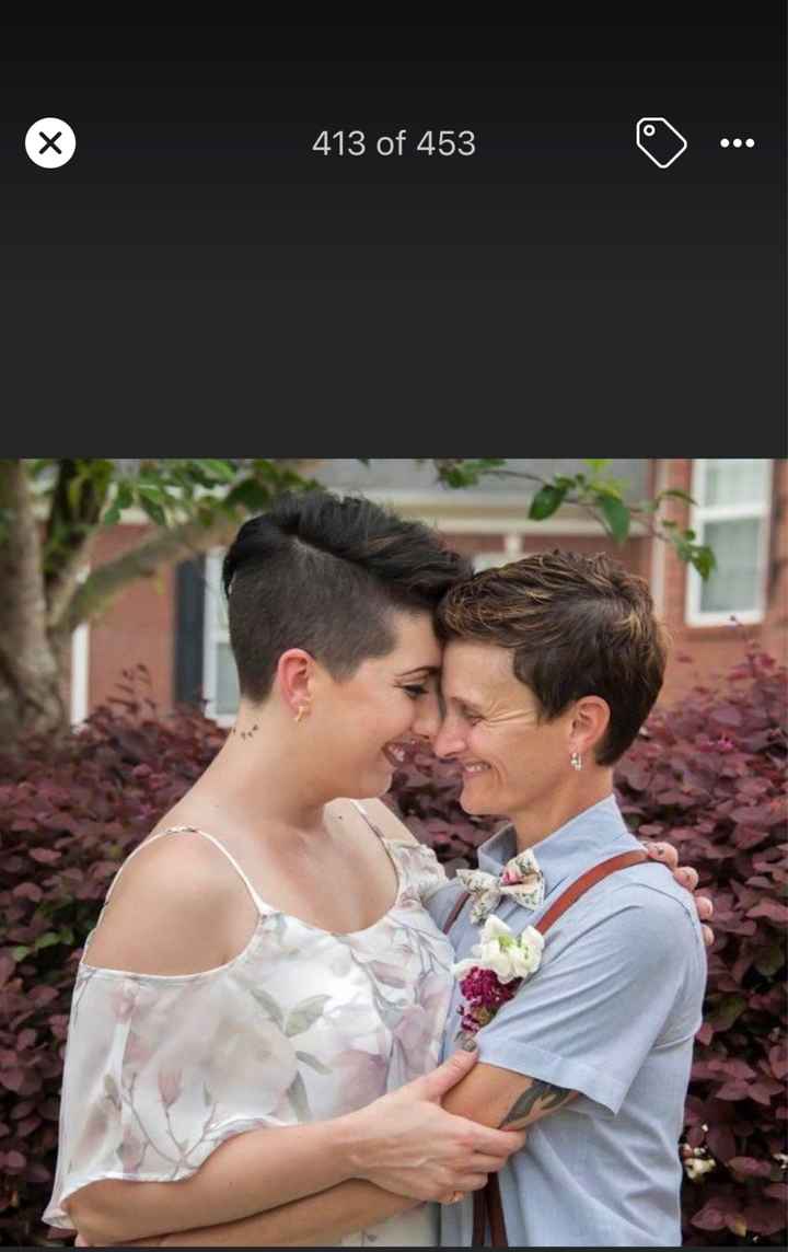 Any brides out there with super short hair?? - 3