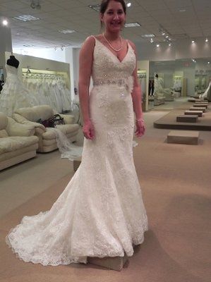 Show us the dress you said "yes" to! **pics**