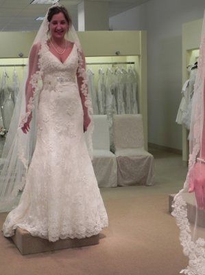 Show us the dress you said "yes" to! **pics**