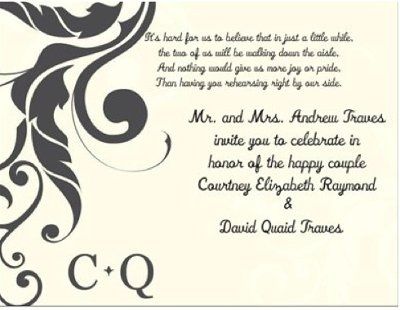 Rehearsal Invites