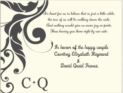 Rehearsal Invites