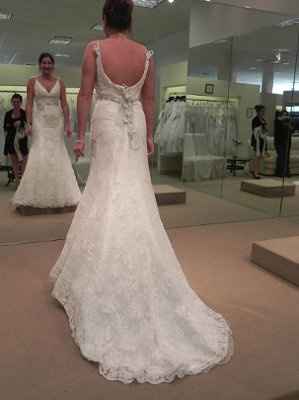 Show us the dress you said "yes" to! **pics**