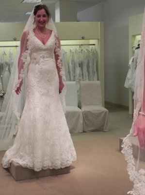 Show us the dress you said "yes" to! **pics**