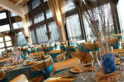 Peacock wedding decor??