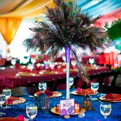 Peacock wedding decor??