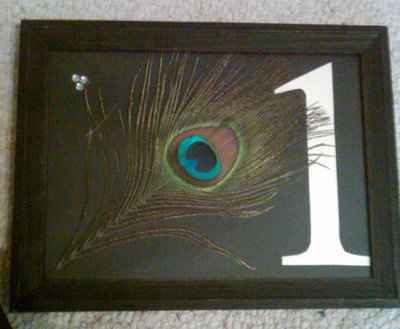 DIY Table Numbers *Pic*