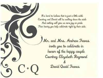Rehearsal Invites
