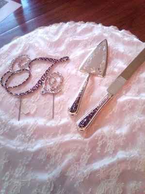 Cake Topper and Servers!