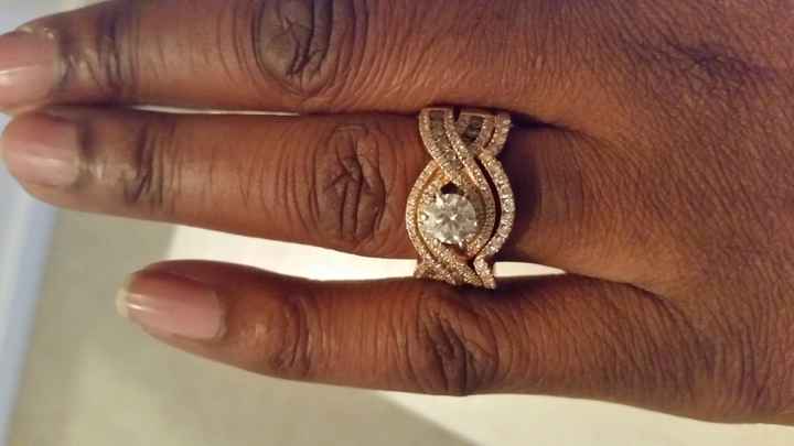 SPINOFF: Whether you like your engagement ring or not, let's see them!