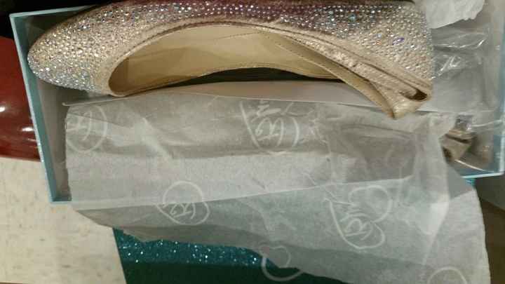 Show off your wedding shoes!