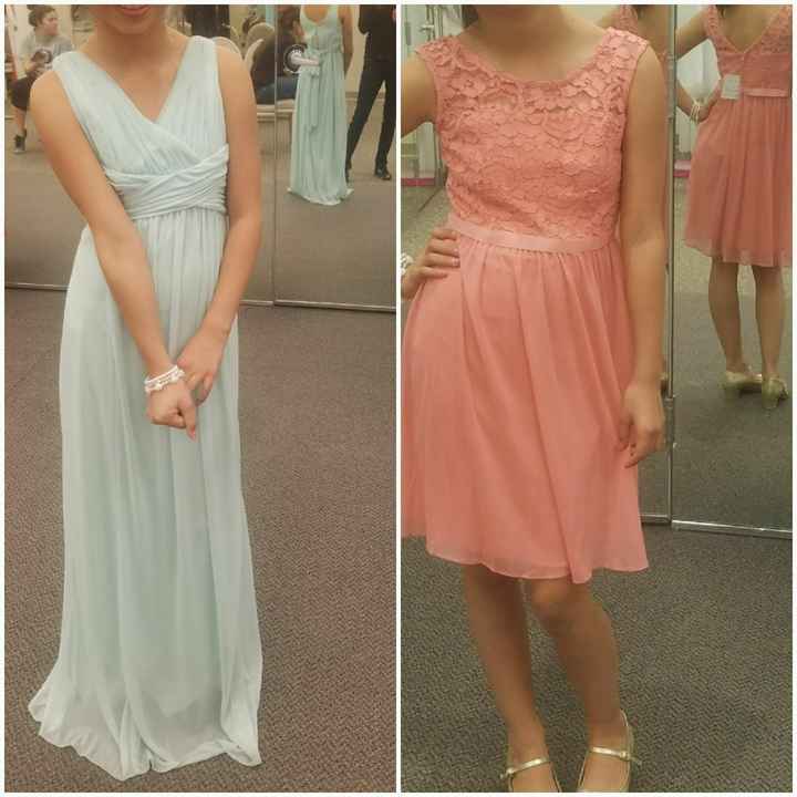Bridesmaid dress for a 7 year old?