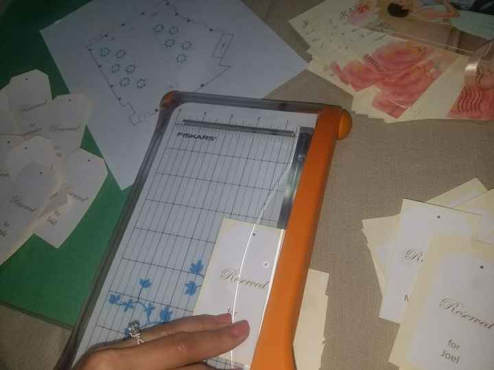 Family in the first few rows at ceremony.