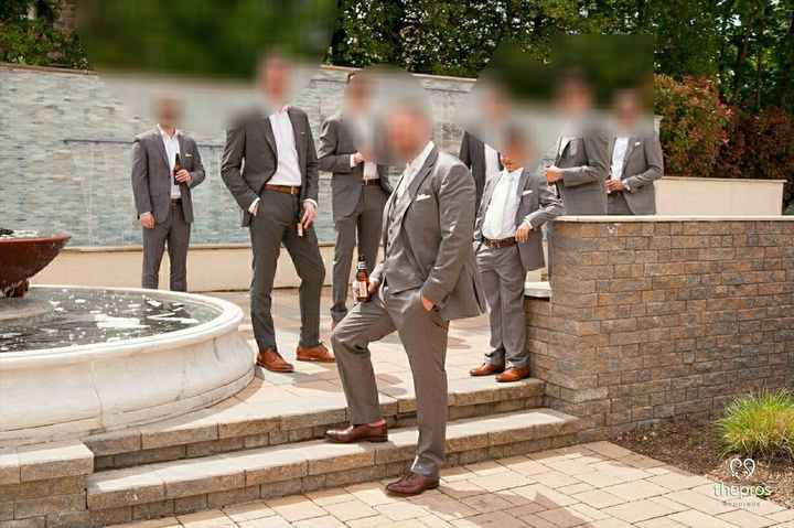 What are your grooms and groomsmen wearing on your big day?