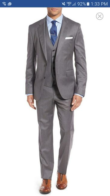Grey suits!