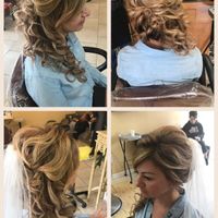 Bridal hair trial
