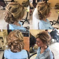 Bridal hair trial