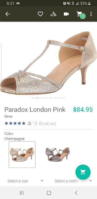 Curious what everyone's wedding shoes look like? 6