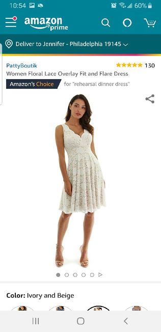 White Dresses Other Than Your Wedding Dress? 1