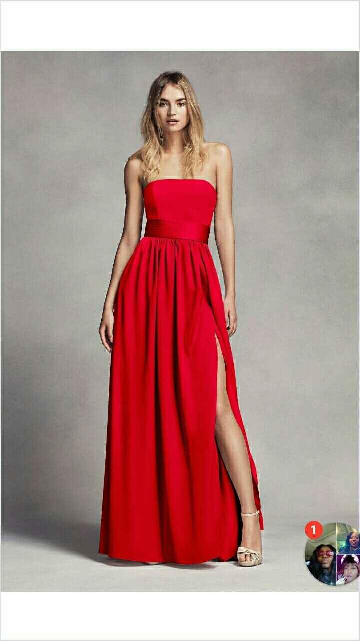 Bridesmaid's Dresses!