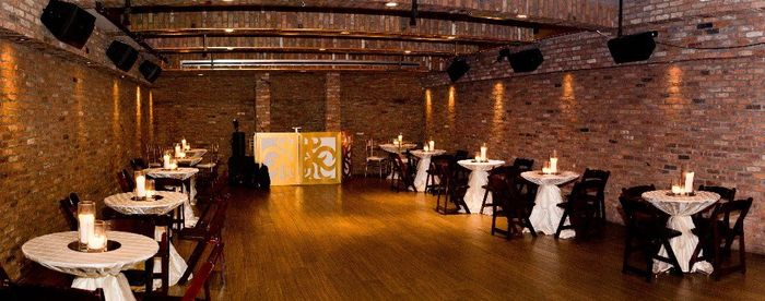 Lower level for dessert and dancing definitely felt like a dance club.