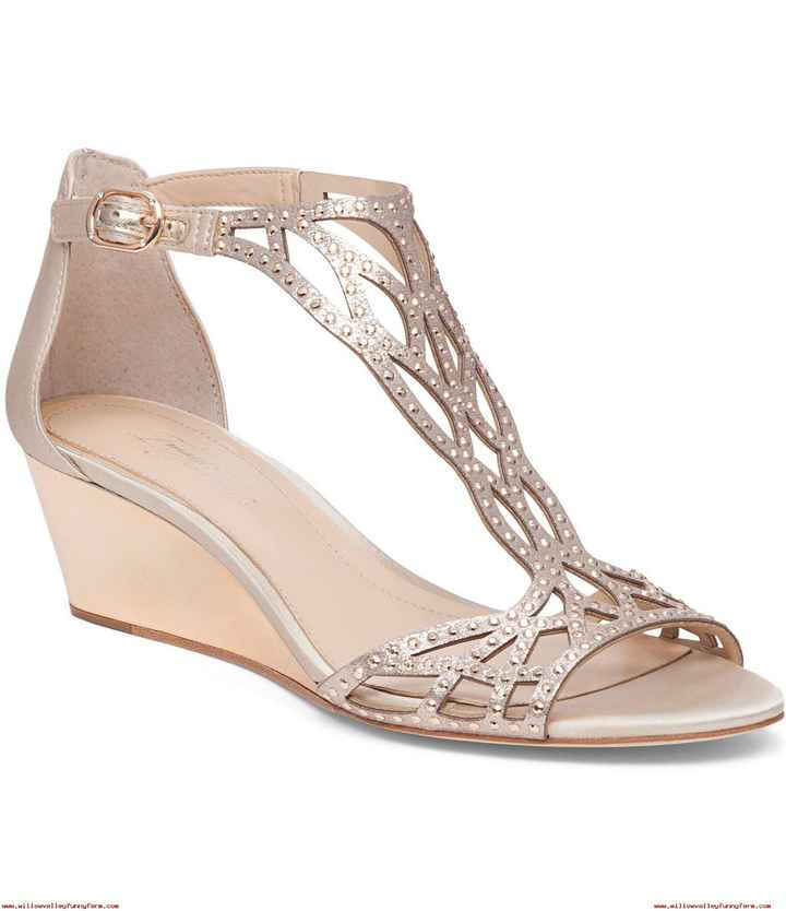 Vince Camuto Imagine gold wedge sandals