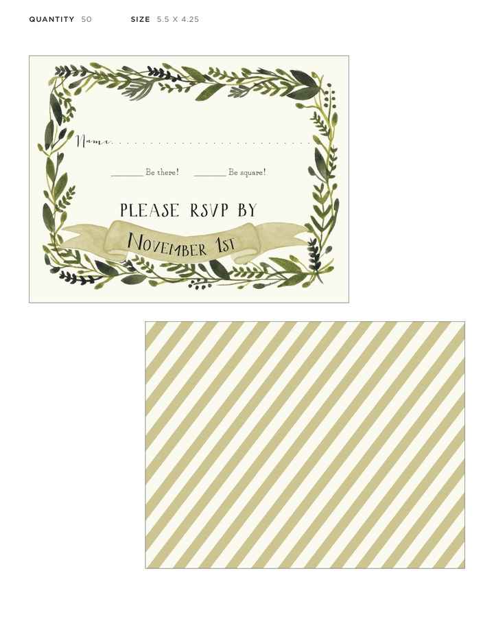 Show me your RSVP Cards