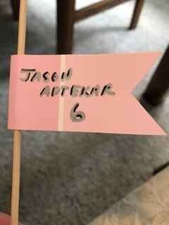 Lollipop Escort Card Name Tag Opinion