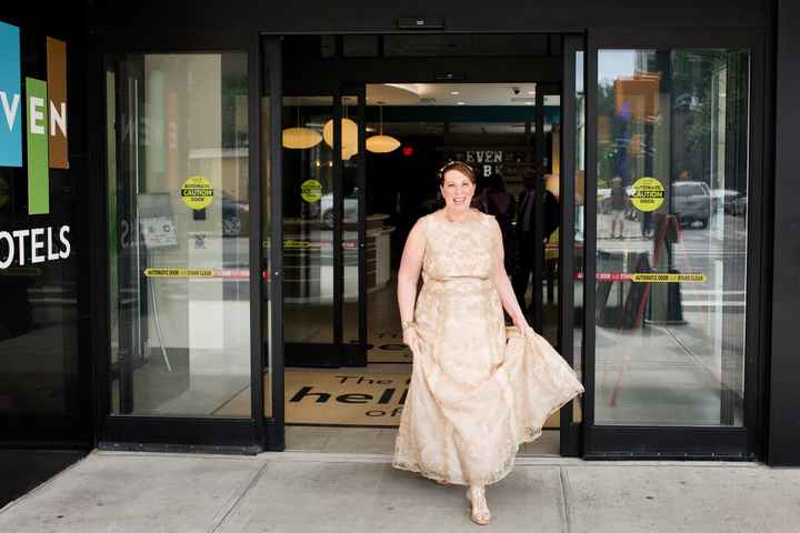 What was the most unique dress you tried on? Pics?