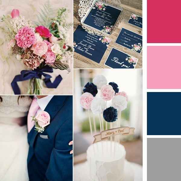 navy, pink, grey