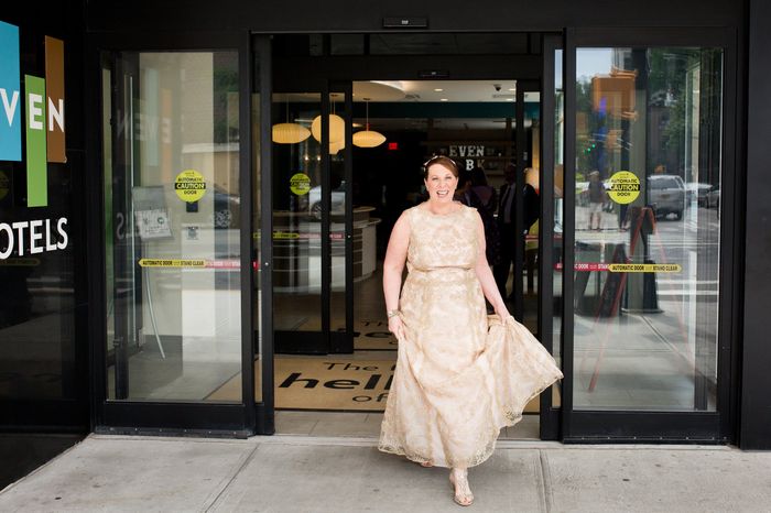 What was the most unique dress you tried on? Pics?