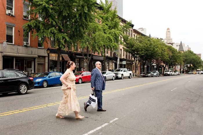 I love this one crossing the street.
