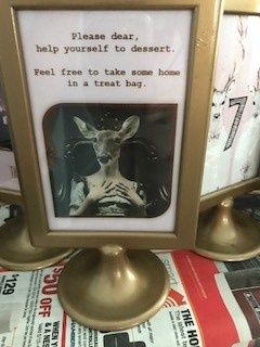 Treat bag sign