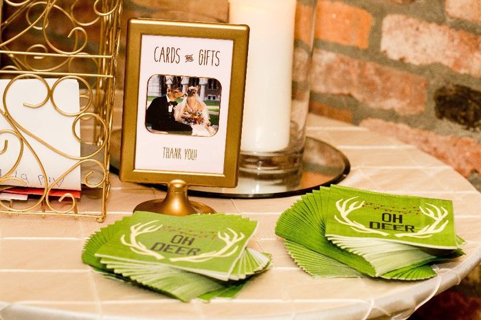Card box sign