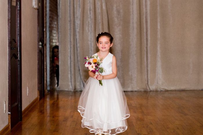 Flower girl bouquet