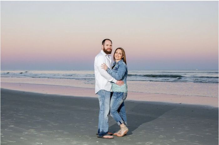 Beach Engagement Pictures 13