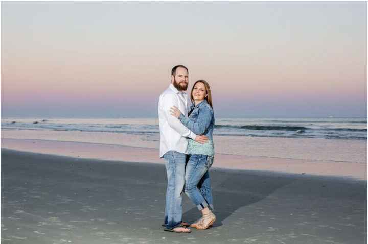 Beach Engagement Pictures - 1