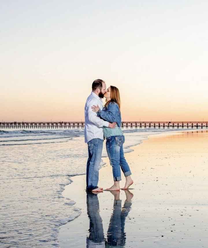 Beach Engagement Pictures - 2