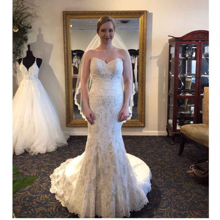 i said yes to the dress today! - 1