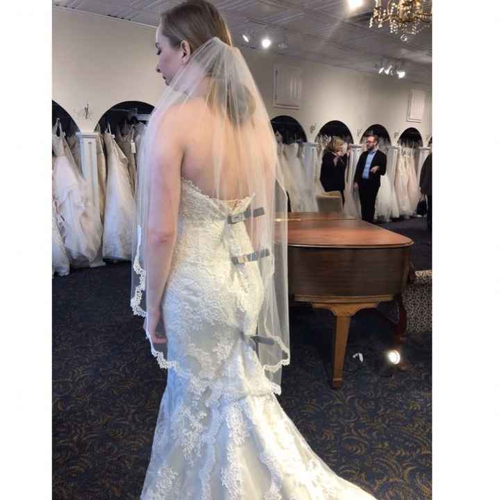 i said yes to the dress today! - 2